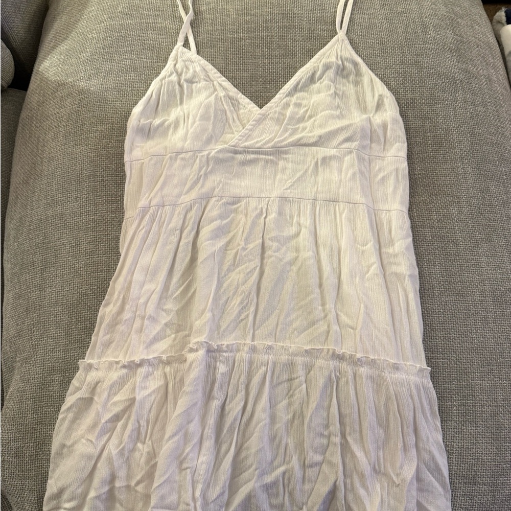 White Spaghetti Strap Tank Top